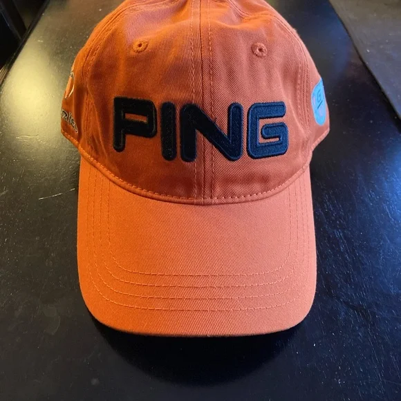 Ping Accessories Ping Golf Hat I Series Adjustable Orange